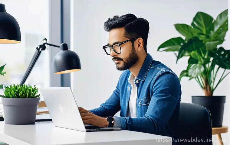 웹개발자 문제 해결 능력 - **Digital Detective Debugging:** A highly focused software developer, gender-neutral and ethnically ...